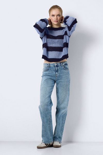 Noisy May NMLOLA - Kapucnis cipő L/S Boat Neck Knit Fwd