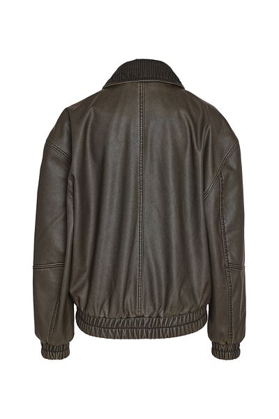 Noisy May NMDOROTHY PU Bomberjacke - L/S gewaschen