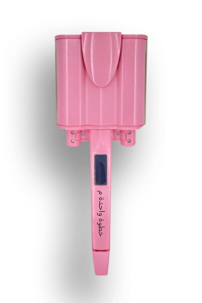 ONE STEP Deep Wag Type Water Wave Hair Curling Iron 32 Mm Ceramic Coating