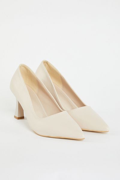 TRENDYOL SHOES Beige Stiletto - Women's High Heel Shoes TAKSS24TO00012