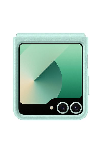Samsung Husa De Protectie Kindsuit (LEATHER) Case Pentru Galaxy Flip6, Mint