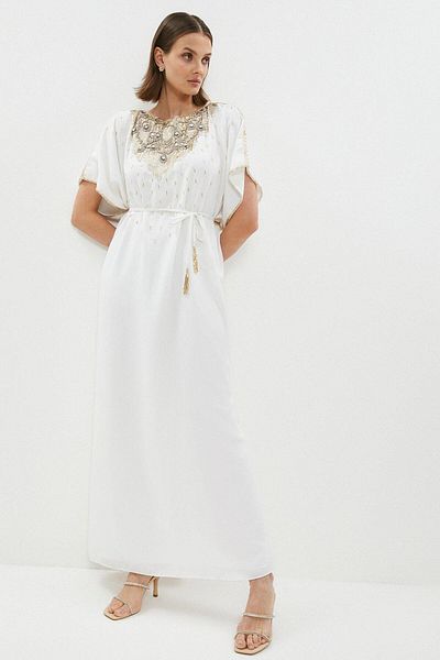 Coast Belted Embellished Maxi Caftan - BCC00264