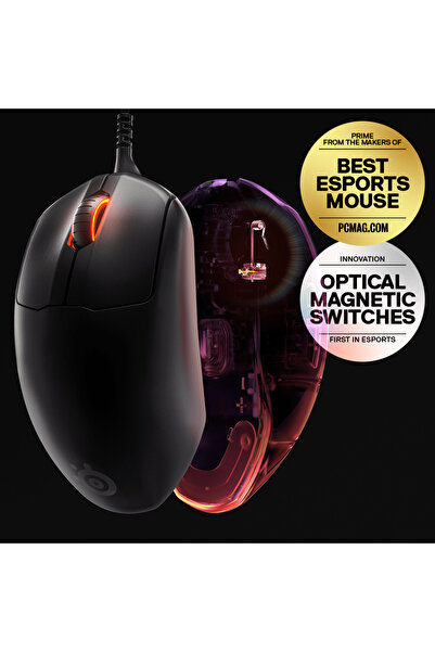 SteelSeries Prime+ Plus Rgb Optik Fps Gaming Oyuncu Mouse