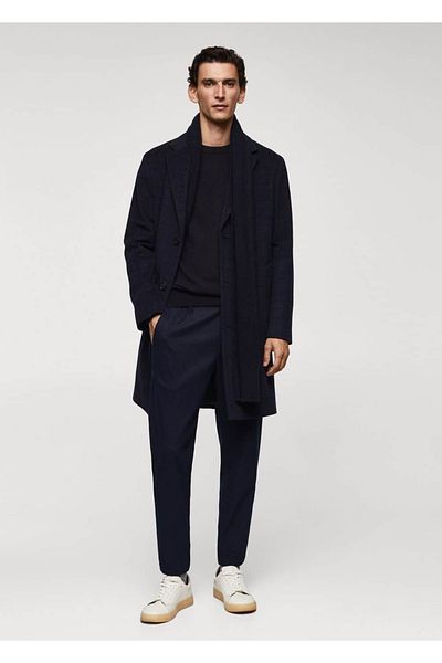 MANGO Man Slim-Fit Drawstring Jogger Pants
