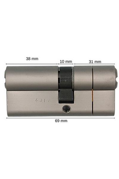 Mul-T-Lock Mtl 400 - 69 Mm Ball Trapped Door Lock51289968