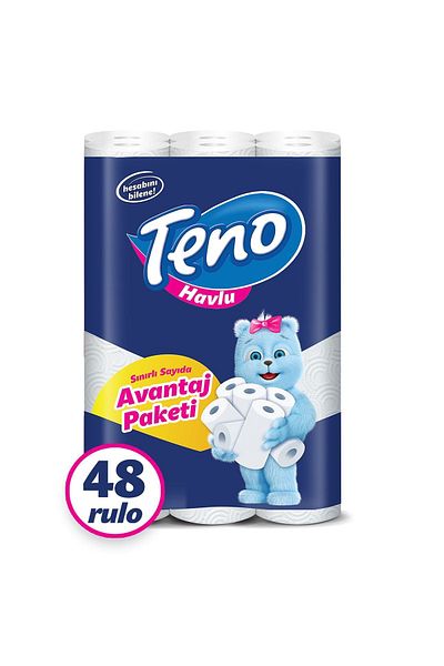 Teno Advantage Package Paper Towels 48 Rolls
