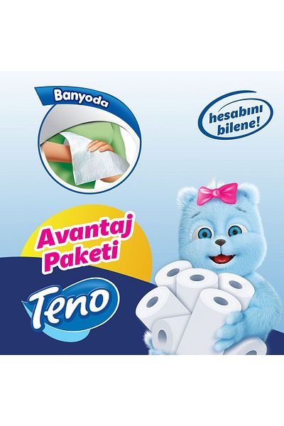 Teno Advantage Package Paper Towels 48 Rolls
