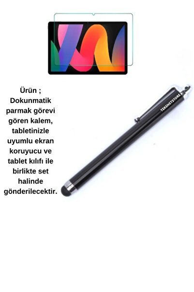 TEKNETSTORE Honor Pad X9 11.5 Inch 360 ° Tablet Case with Rotatable Stand Screen Protector and Pen Set Purple