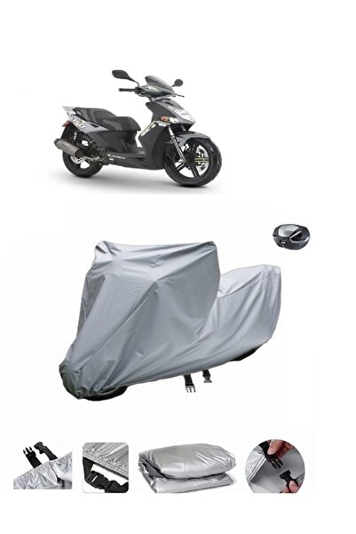 BODYGARD Kymco Agility 150 - مشمع دراجة نارية سميك للغاية ومطابق للحقيبة الخلفية