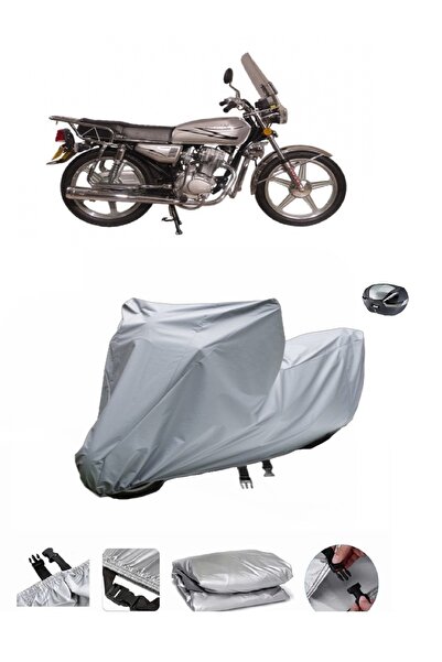 BODYGARD Lifan Lion 125 - مشمع دراجة نارية سميك للغاية ومتوافق مع الحقيبة الخ...