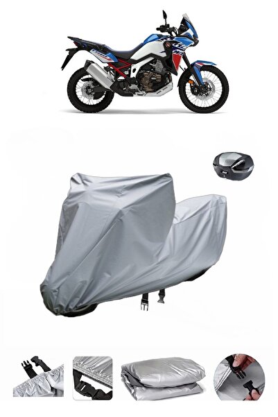 BODYGARD Honda CRF1100L Africa Twin DCT - مشمع دراجة نارية سميك للغاية وحقيبة...