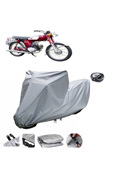 BODYGARD Yamaha YB 100 - حقيبة خلفية سميكة للغاية متوافقة مع حجم الدراجات الن...