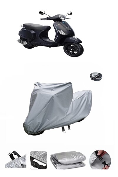 BODYGARD حقيبة خلفية فائقة السماكة للدراجات النارية متوافقة مع فيسبا إل إكس 1...