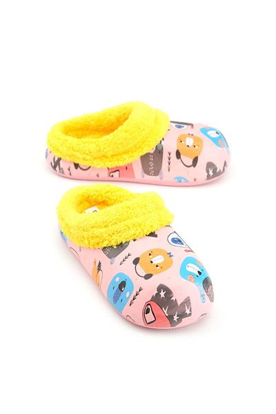 GEZER Winter Girls' Home Garden Slippers with Plush Inside