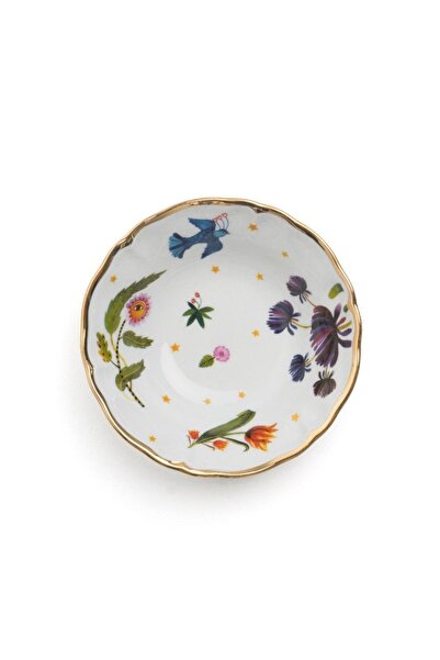 Bitossi Home Fabula Little Bird Porselen Kase 15,5 Cm Çok Renkli