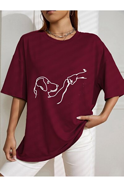 bellibone Μπλουζάκι με στάμπα σκύλου