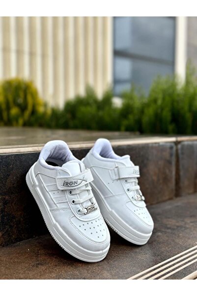 MUGGO Jerry Daily Unisex Children's Guaranteed Elastic and Velcro Comfortable Sneaker Sports Shoes