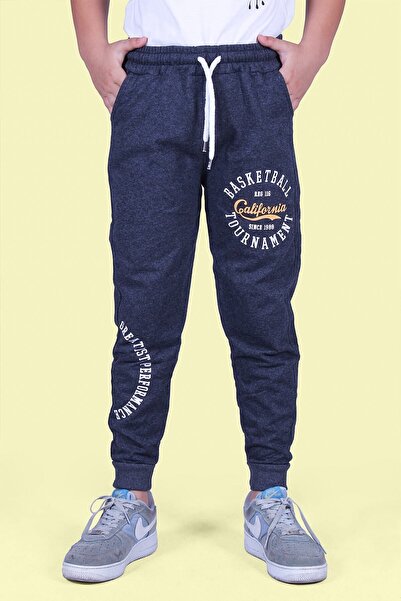 PANİO KİDS Баскетбольний принт, хлопчачий комбінезон з двома кишенями, темно-...