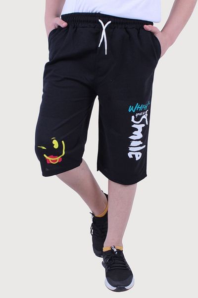 panios kids Chlapecké kraťasy Capri s potiskem