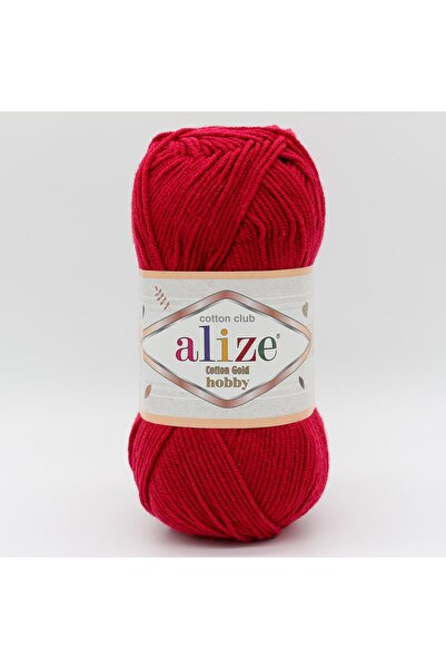 Alize Cotton Gold Hobby El Örgü İpliği - 390 Vişne Çürüğü -