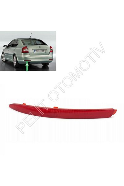 PELİTOTOMOTİV Octavia Rear Bumper Reflector Left 1z0945105 (2004-2013)