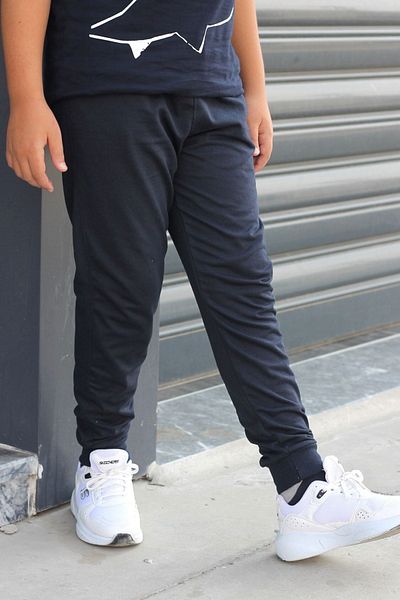 Çiggo Kids Pantaloni de sport Jogger cu buzunare pentru băieți