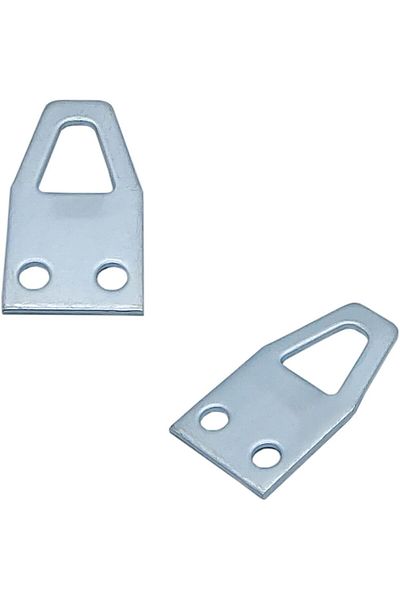 Store Flat Model Table Hook - 10 pcs.Metal Frame Hanger Bracket - Screw Photo Picture Hanging