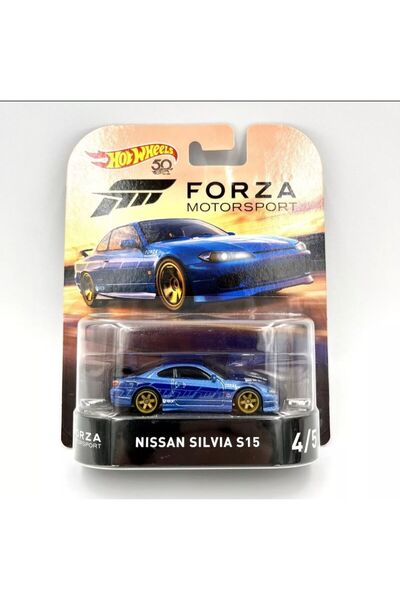 HOT WHEELS Premium Retro Nissan Silvia S15 Forza Motorsport 50. Yıl Özel Seri...