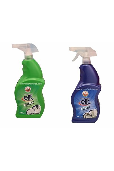 Elit Yüzey Temizleyici Sprey 1 Lt Mutfak + Banyo