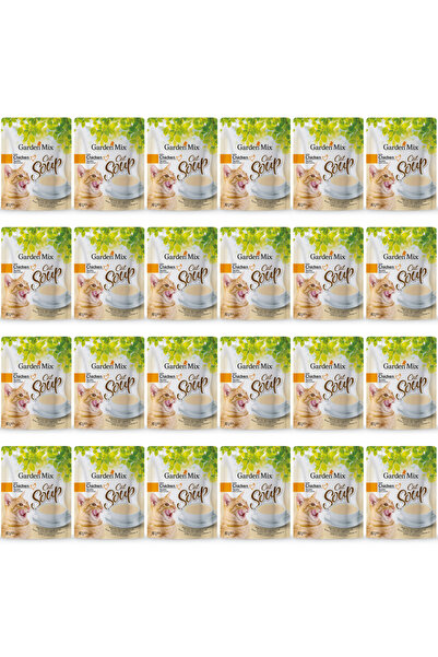 Gardenmix Tavuklu Kedi Çorbası 40gr - 24 Adet