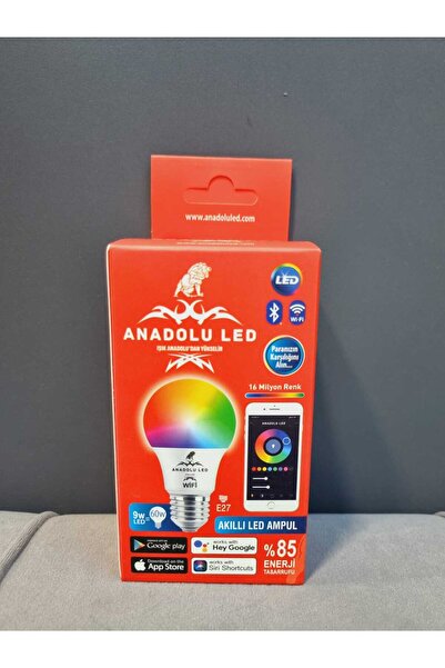 ANADOLU LED TELEFON KONTROLLÜ AKILLI LED AMPÜL 60 WATT