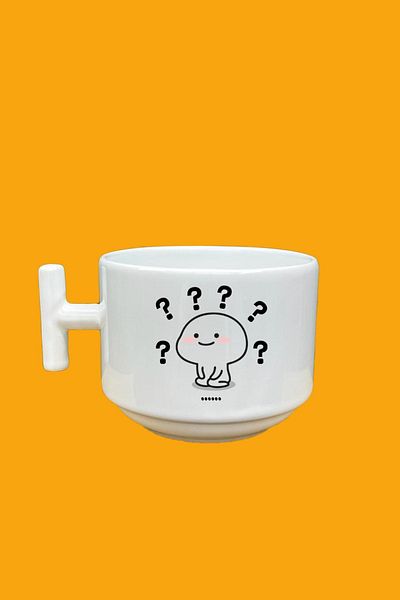 UUR STORE I Have No Idea Printed Mood T Mug Cup