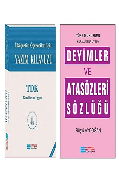 Evrensel İletişim Yayınları Deyimler Ve Atasözleri Sözlüğü Yazım Kılavuzu / S...