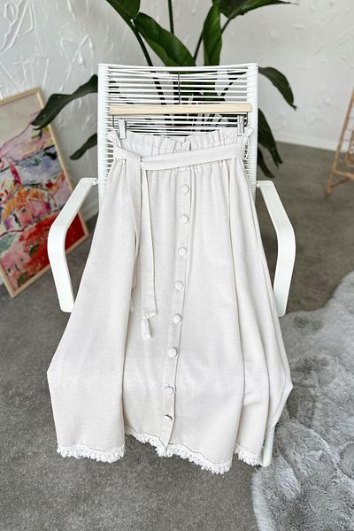 Poliyance Dino Ecru Skirt