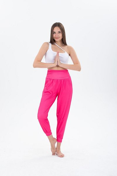 H&A İSTANBUL Women's Jogger Elastic Waist Shalwar Yoga Pants