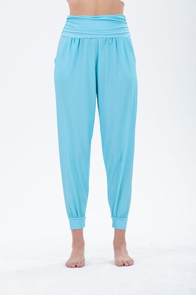 H&A İSTANBUL Women's Jogger Elastic Waist Shalwar Yoga Pants