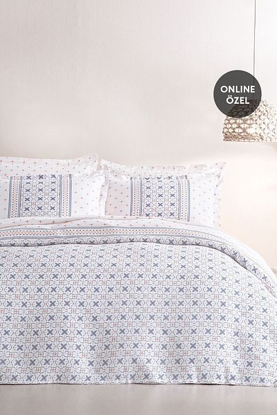 Puffy Set de un singur Ranforce Pike Indigo Roan