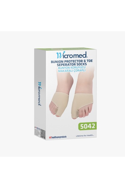 wicromed Baş Parmak Kemik Düzeltici 2li Set - Halluks Valgus Bünyon Makara Ço...