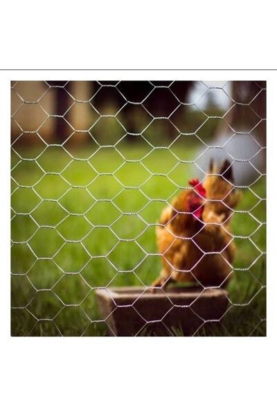 HATAS Hastel (KÜMES TELİ) 120cm Yükseklik 20 Metre Uzunluk Çit Teli 2.5 X 4 C...