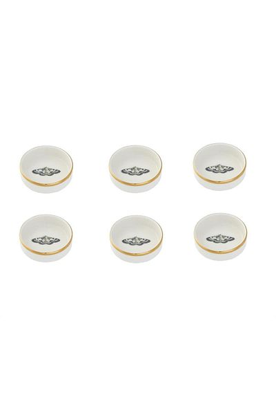 Porland Botanical Turkish Delight Bowl 7cm 6-pack 04alm006637