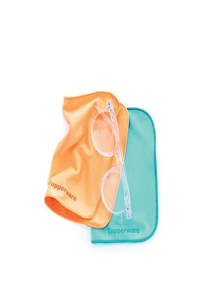 Tupperware Microfiber Glasses Cloth 2 Pack Esc