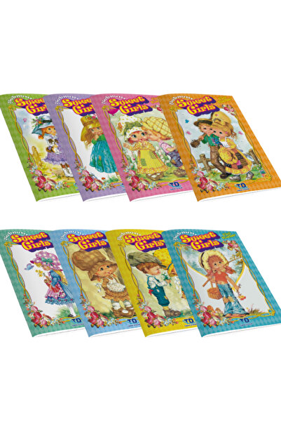 Tandem Yayınları Şebnem Cici Kızlar Serisi Kes-Yapıştır Bebek Giydirme 8 Kitap