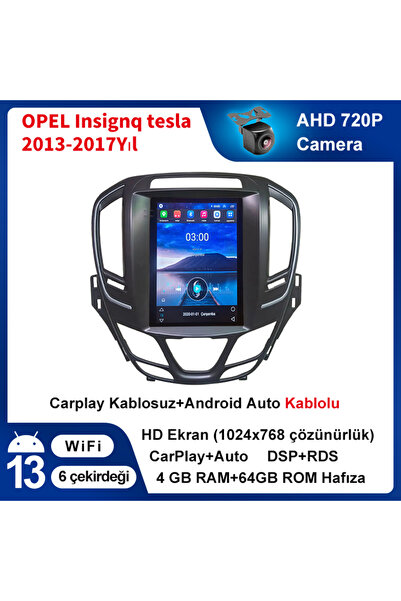 Conico OPEL Insignia Tesla 2013-2017Yıl 4GB Ram 64GB Rom Hafıza Multimedya Ka...