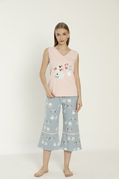 Rubina Secret American Cotton Capri Pajama Set