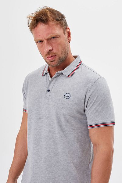 Tony Montana Regular Fit Polo Neck T-Shirt - Buttoned