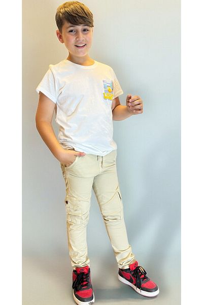 ZAYKA 3-12 Years Cargo Pocket Trousers