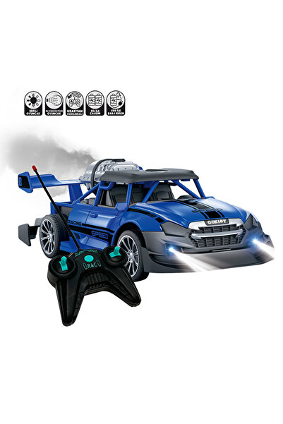 Gokidy Spray Fonksiyonlu Işıklı Şarj Edilebilir Uzaktan Kumandalı Araba Rc Ar...