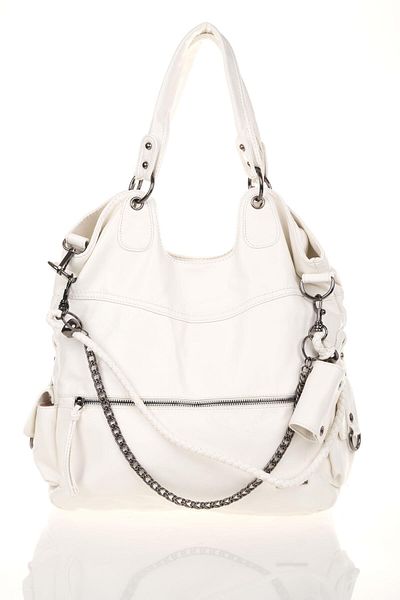 Liva Bag Collection 21K Barcelona - Geantă de umăr pentru femei din piele spălată