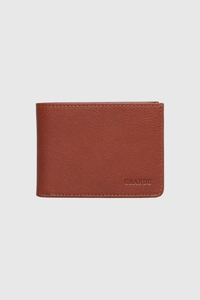 Grande 1410 Δερμάτινο Ανδρικό Πορτοφόλι Crystal Tan