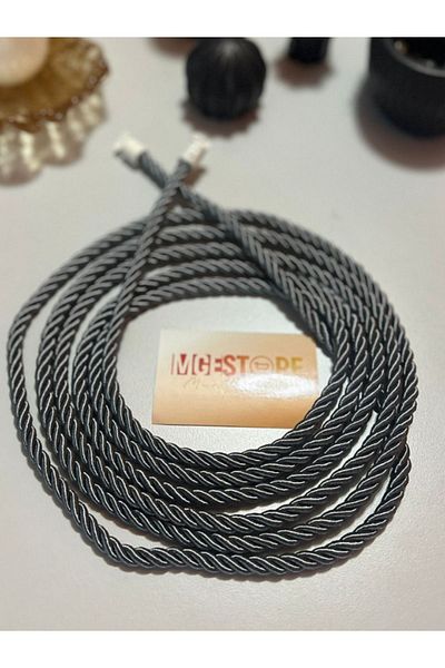 MGEStore 1 Piece Double Breasted Binding Attachment - Rope, Cord Backdrop and Curtain Corner Set - 3Mt